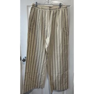 Jenni Kayne Jones Striped Straight-leg Trousers Women's 12